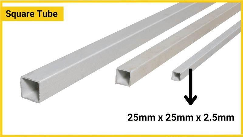 ADDAX FRP SQUARE TUBE